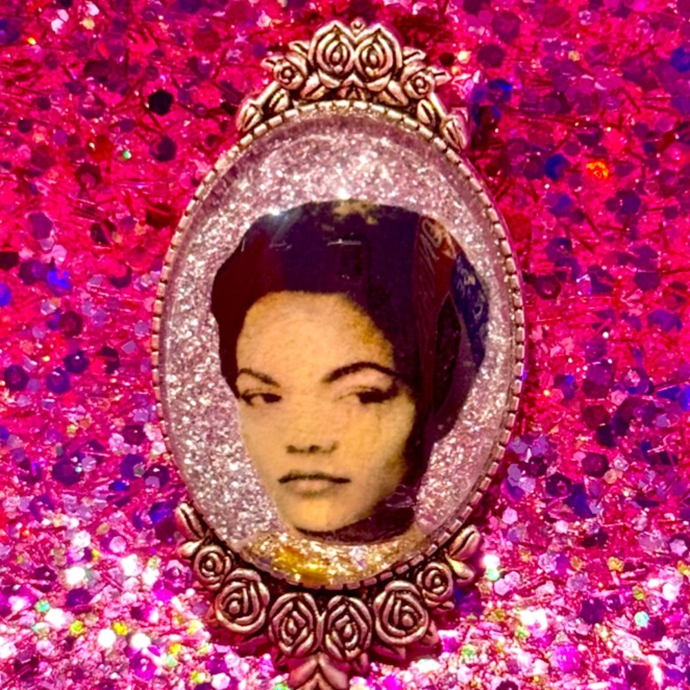 Eartha Kitt Brooch